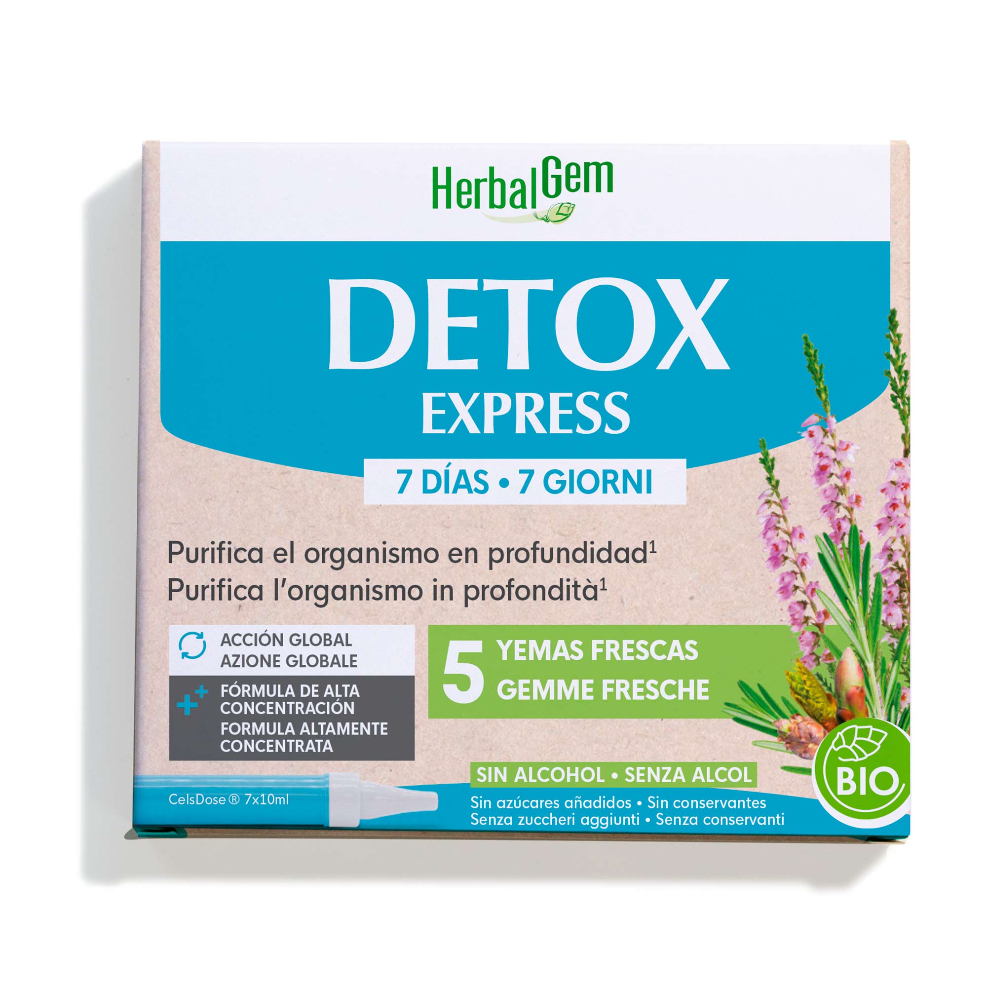 Detox Express Monodosis Bio 7x10ml - Bio