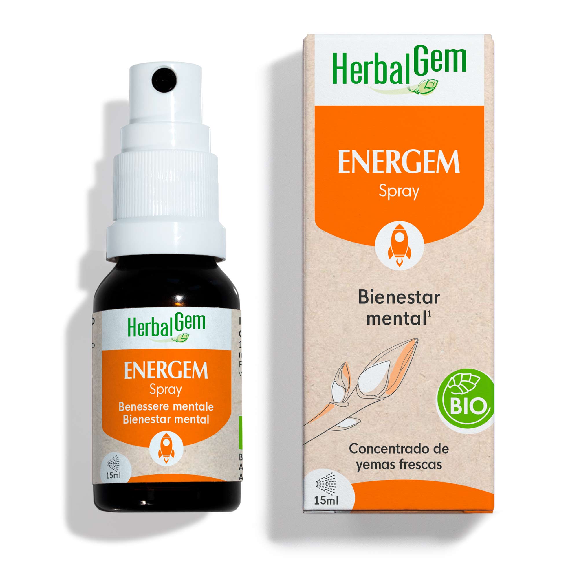 Energem Spray Bio 15 ml - Bio