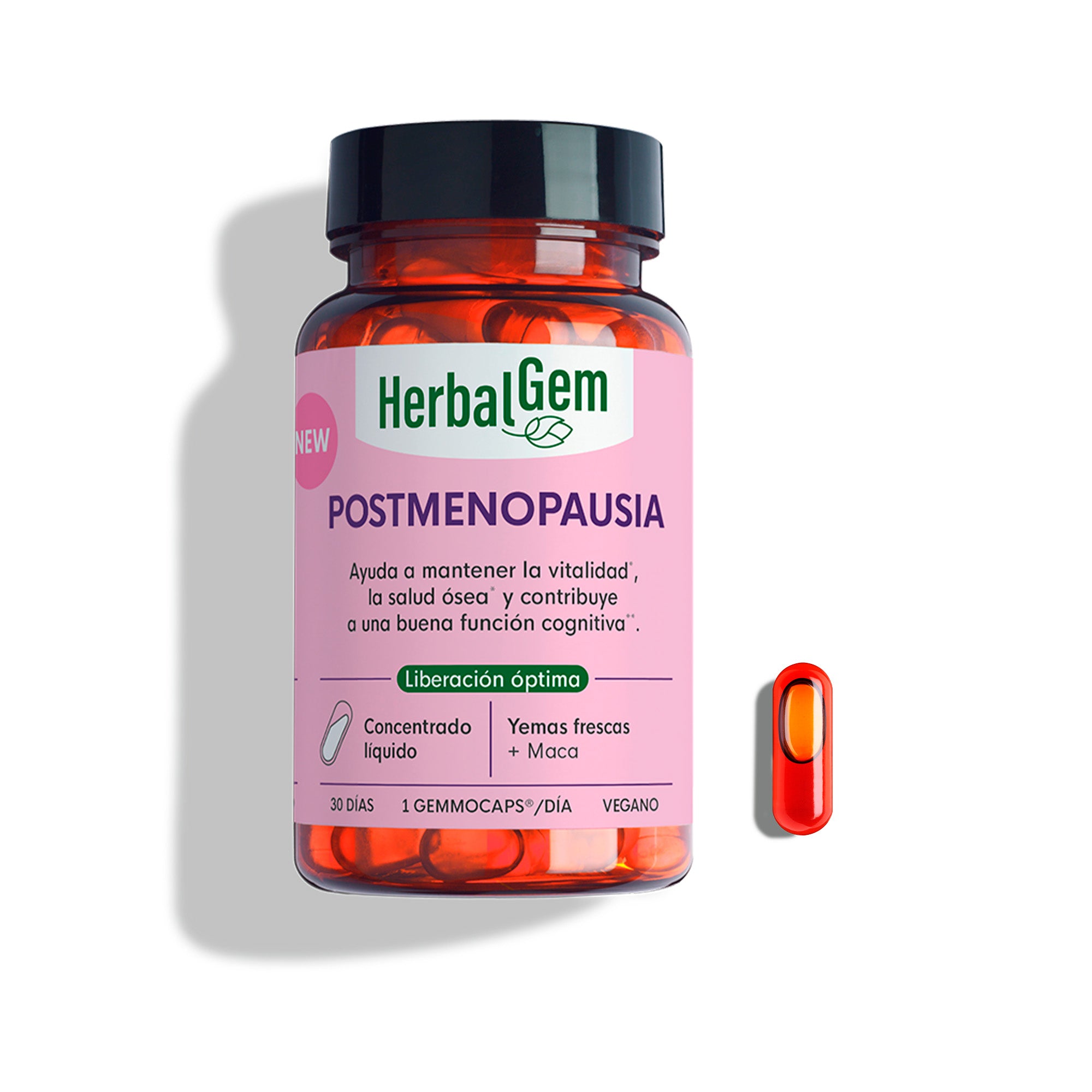 Suplemento alimenticio para la postmenopausia