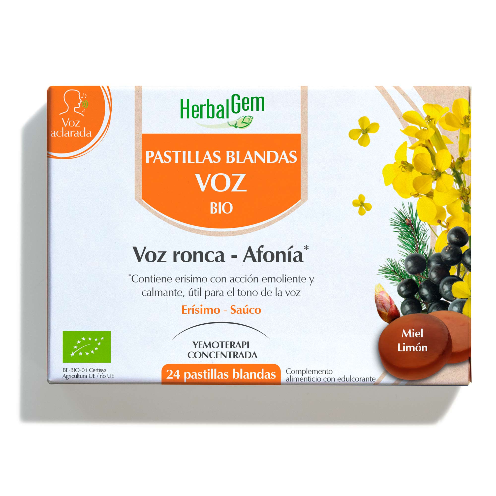 Pastillas blandas voz - Bio