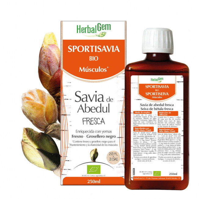 SPORTISAVIA - 250 ml | Herbalgem