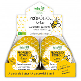 PROPOLEO - JUNIOR - caramelos - Expositor 12 cajas - COMPLETO | Herbalgem