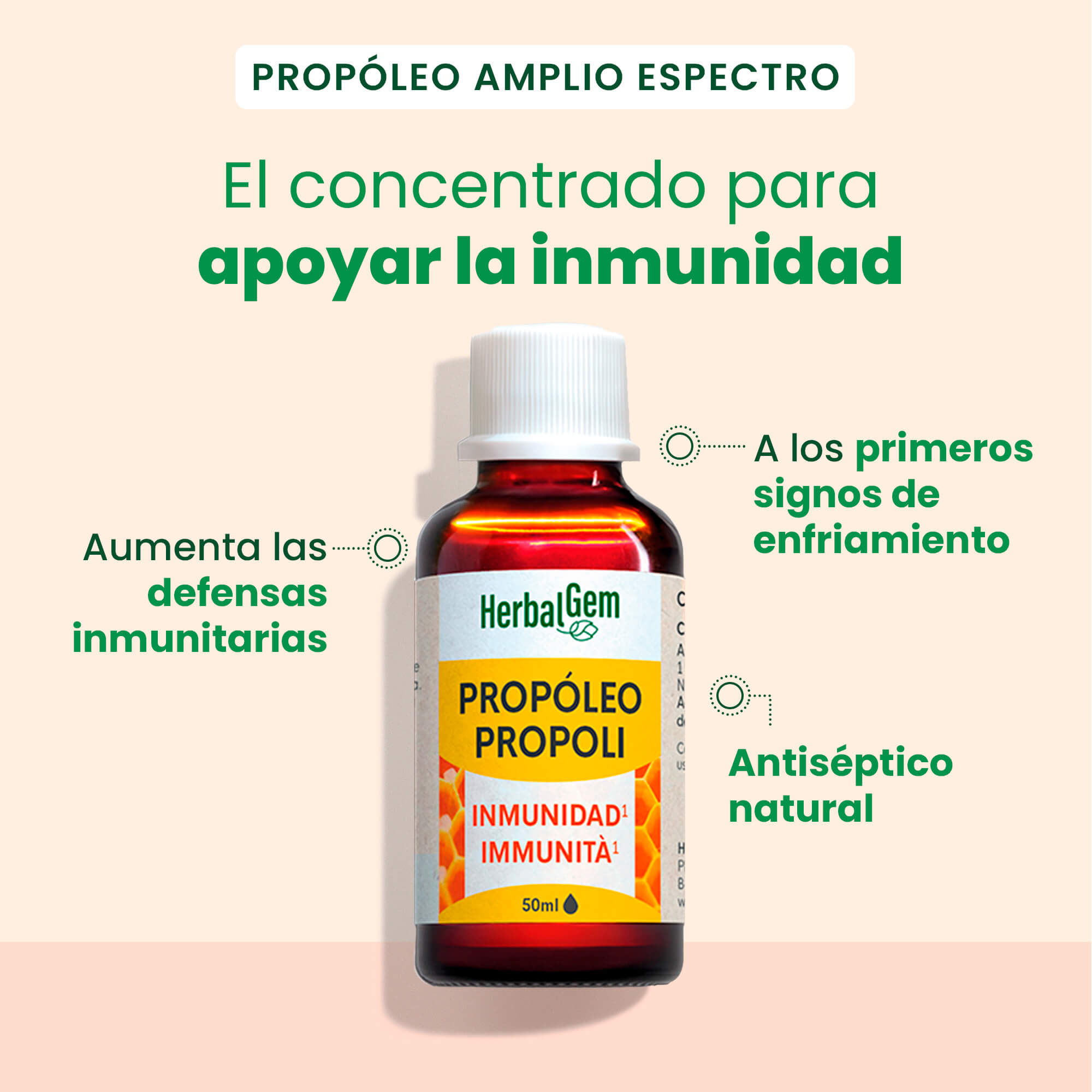 Propóleo Gotas Inmunidad Bio 50 ml - Bio